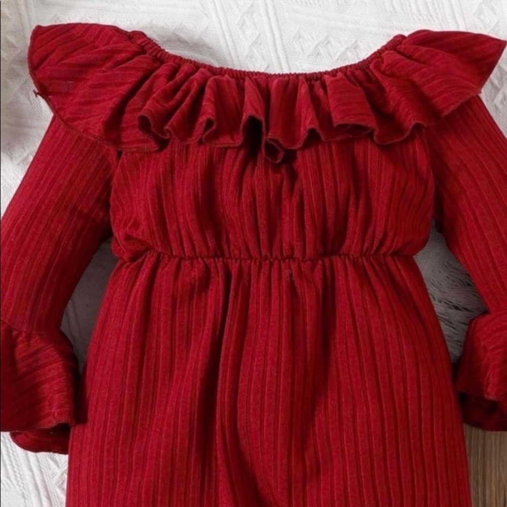 Baby girl silky jumpsuit